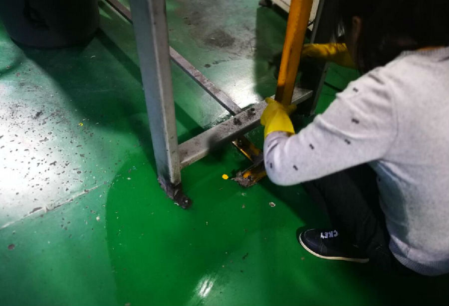 滦县工厂保洁清洗案例
